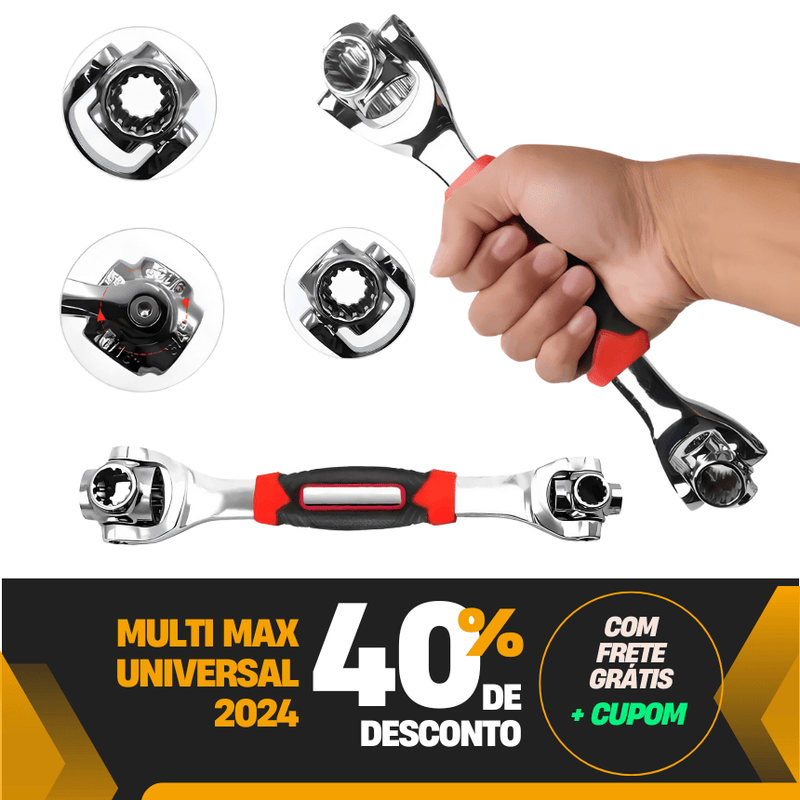 Chave Multi Max Universal 48 em 1