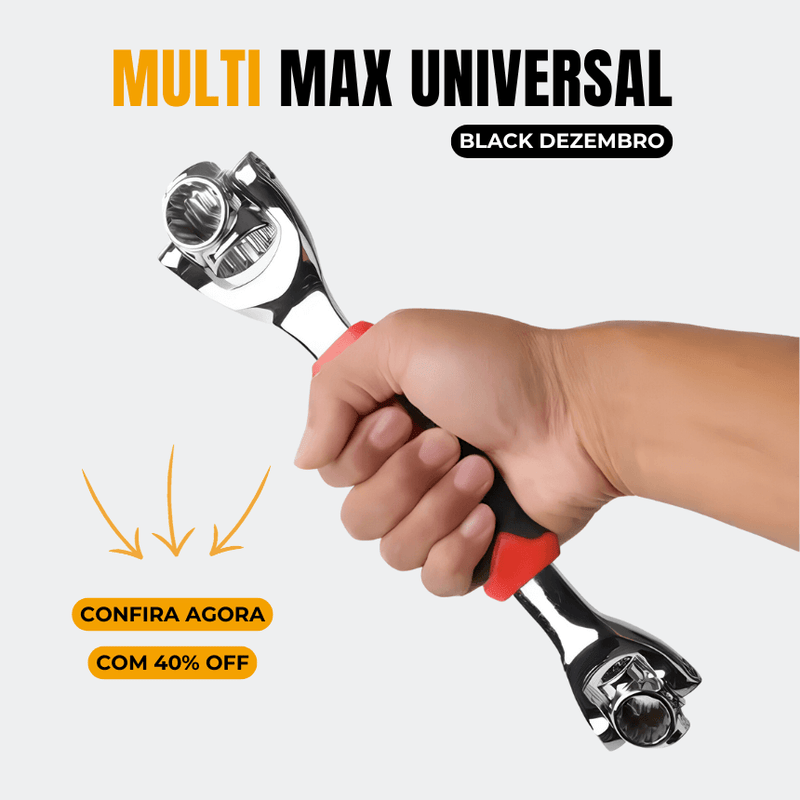 Chave Multi Max Universal 48 em 1